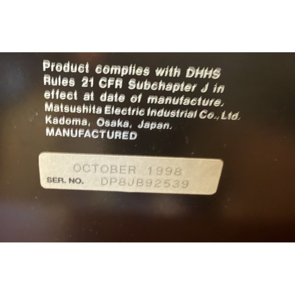 Technics SL-PD868 5-Disc CD Changer Player MASH Digital Servo System — Tested - Picture 5 of 5